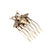 Women's Elegant Retro Streetwear Leaves Floral Alloy Plating Insert Comb