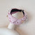 Women's Elegant Retro U Shape Cloth Inlay Rhinestones Pearl Hair Band