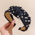 Women's Elegant Retro U Shape Cloth Inlay Rhinestones Pearl Hair Band