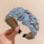 Women's Elegant Retro U Shape Cloth Inlay Rhinestones Pearl Hair Band