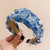 Women's Elegant Retro U Shape Cloth Inlay Rhinestones Pearl Hair Band