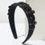 Women's Elegant Round Alloy Cloth Rhinestones Glass Hair Band