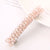 Women's Elegant Shiny Solid Color Artificial Crystal Beaded Hair Clip