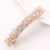 Women's Elegant Shiny Solid Color Artificial Crystal Beaded Hair Clip