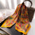 Women's Elegant Simple Style Color Block Polyester Printing Silk Scarf