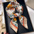 Women's Elegant Simple Style Color Block Polyester Printing Silk Scarf