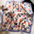 Women's Elegant Simple Style Color Block Polyester Printing Silk Scarf