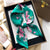 Women's Elegant Simple Style Color Block Polyester Printing Silk Scarf