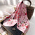 Women's Elegant Simple Style Color Block Polyester Printing Silk Scarf