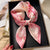 Women's Elegant Simple Style Color Block Polyester Printing Silk Scarf