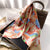 Women's Elegant Simple Style Color Block Polyester Printing Silk Scarf