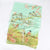 Women's Elegant Minimalist Flower Bird Polyester Printing Silk Scarf