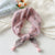 Women's Elegant Simple Style Flower Cotton And Linen Silk Scarf