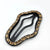 Women's Elegant Simple Style Geometric Alloy Inlay Rhinestones Hair Clip