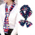 Women's Elegant Simple Style Geometric Chiffon Printing Silk Scarf