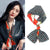 Women's Elegant Simple Style Geometric Chiffon Printing Silk Scarf