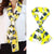 Women's Elegant Simple Style Geometric Chiffon Printing Silk Scarf