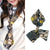 Women's Elegant Simple Style Geometric Chiffon Printing Silk Scarf