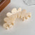 Women's Elegant Simple Style Petal Acetic Acid Sheets Hair Claws