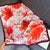 Women's Elegant Simple Style Rose Satin Printing And Dyeing Printing Silk Scarf