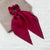 Women's Elegant Simple Style Solid Color Cloth Hair Tie