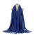 Women's Elegant Simple Style Solid Color Imitation Cashmere Tassel Scarf