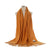 Women's Elegant Simple Style Solid Color Imitation Cashmere Tassel Scarf