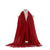 Women's Elegant Simple Style Solid Color Imitation Cashmere Tassel Scarf