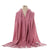 Women's Elegant Simple Style Solid Color Imitation Cashmere Tassel Scarf