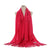 Women's Elegant Simple Style Solid Color Imitation Cashmere Tassel Scarf