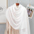 Women's Elegant Simple Style Solid Color Polyester Scarf