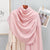 Women's Elegant Simple Style Solid Color Polyester Scarf