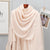 Women's Elegant Simple Style Solid Color Polyester Scarf