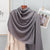 Women's Elegant Simple Style Solid Color Polyester Scarf