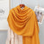 Women's Elegant Simple Style Solid Color Polyester Scarf