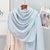 Women's Elegant Simple Style Solid Color Polyester Scarf