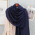 Women's Elegant Simple Style Solid Color Polyester Scarf