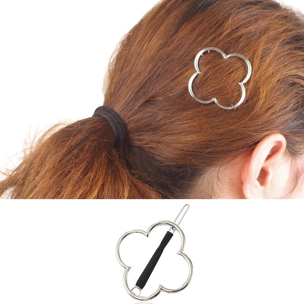 Women's Elegant Simple Style Streetwear Leaf Alloy Plating Hair Clip