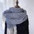 Women's Elegant Simple Style Streetwear Solid Color Imitation Cashmere Polyester Tassel Scarf