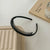 Women's Elegant Simple Style Streetwear Solid Color PC Stoving Varnish Hair Band