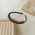 Women's Elegant Simple Style Streetwear Solid Color PC Stoving Varnish Hair Band