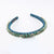 Women's Elegant Solid Color Cloth Rhinestone Knitting Hair Band