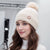 Women's Elegant Solid Color Eaveless Wool Cap