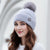 Women's Elegant Solid Color Eaveless Wool Cap