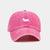 Women's Elegant Solid Color Embroidery Flat Eaves Baseball Cap