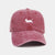 Women's Elegant Solid Color Embroidery Flat Eaves Baseball Cap