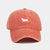 Women's Elegant Solid Color Embroidery Flat Eaves Baseball Cap