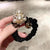 Women's Elegant Solid Color Imitation Pearl Hair Tie