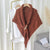 Women's Elegant Solid Color Knit Knitted Shawls