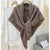 Women's Elegant Solid Color Knit Scarf